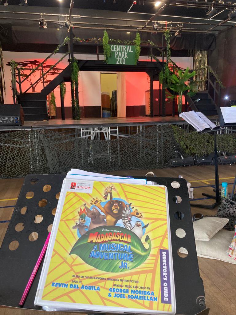 SedPrepArts's tweet photo. Dress rehearsal complete! 
🦁🦓🦛🦒
A big thank you to parents and pupils for supporting and giving up your Sunday. This is gonna be a ‘Crack-a-lackin’ show! 🌟🎬
@SedPrepMusic 
@Cressbrook_Sed @Beale_Sedbergh @Sedbergh_Prep 
#madagascarJR #performingarts #crackalackin https://t.co/DgQC86anQk