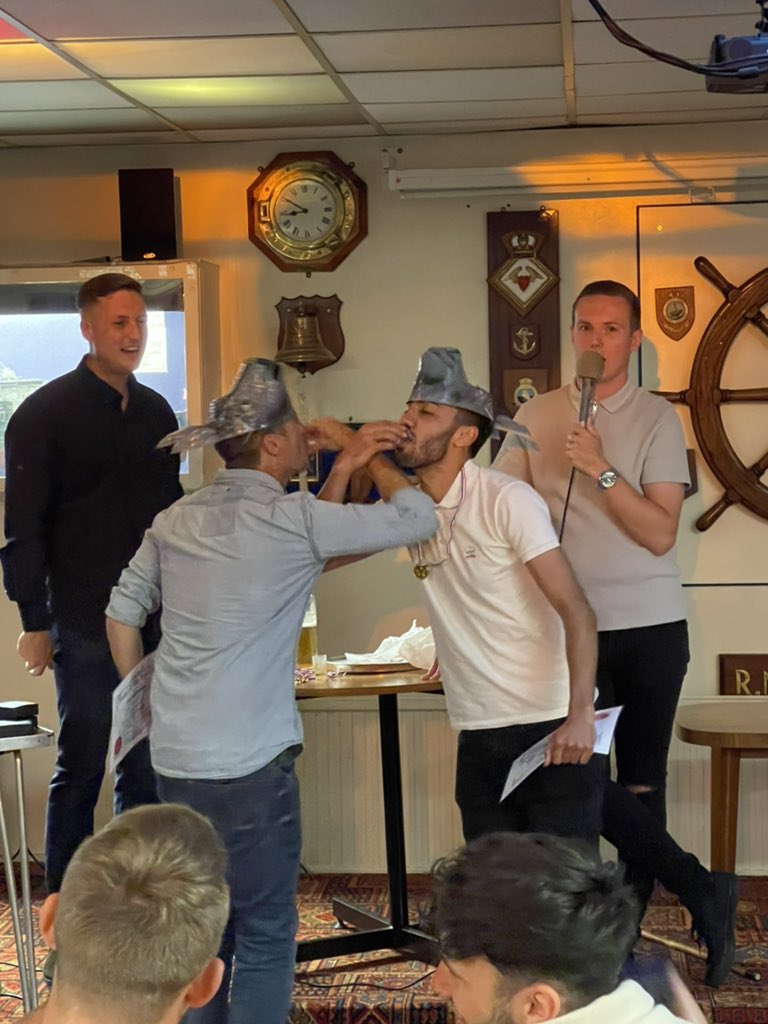 PrittlewellRes's tweet photo. Great night last night as we celebrated the season down the RNA. Enjoyable catch up for all the lads before we turn our focus to the fast approaching new season. #UTW🔴⚪️ https://t.co/45DmtR8RZh