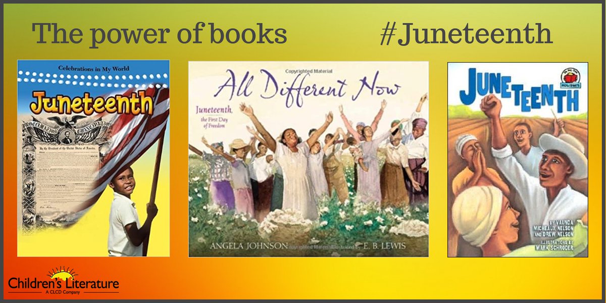 Reflection and education are always better when paired with great books. #Juneteenth #childrensbooks #thepowerofbooks