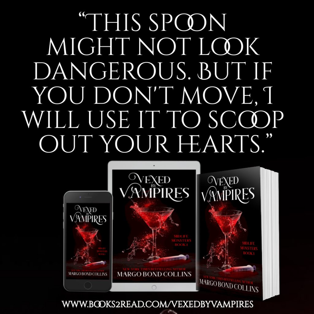 StevieTurner6's tweet photo. Vexed by Vampires #bookrelease #paranormalwomensfiction #MFRWauthor #BookHooks #BlogHop https://t.co/uOX9WpbITq via @MargoBondCollin https://t.co/ytPkGoMuf9