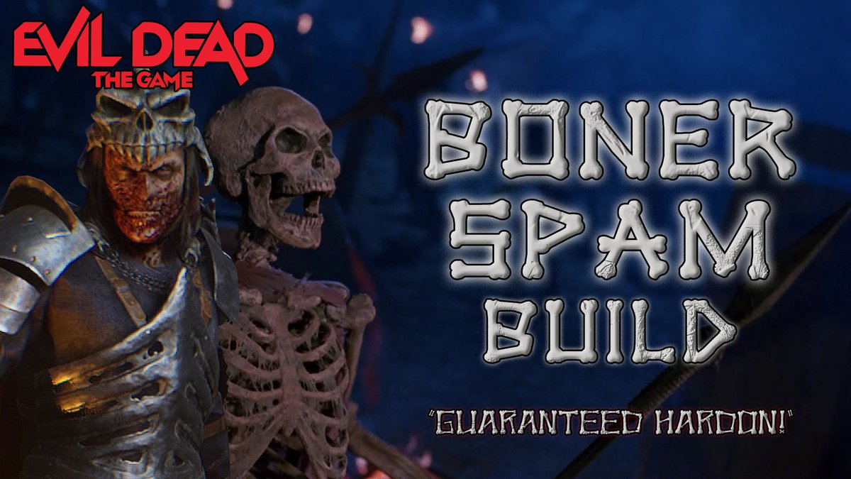 Today we take a look at the 'Boner Spam Build" for the necromancer class in '#EvilDeadTheGame'. This is a great build for those wanting to spam skeletons to harass the survivors! #EvilDead #EvilDeadGame #HorrorGaming #Horror #horrorgame #gaming
🗡️🧟🔫
youtu.be/O9wuTcMXTFg