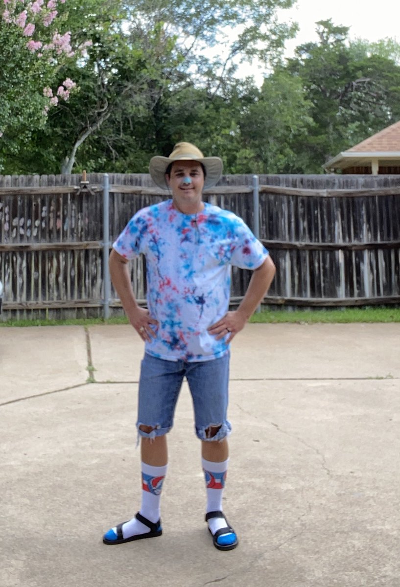 NeedlePuck's tweet photo. Fathers Day Fashion Show at the brewery in a bit. I’m entering as “music festival dad.” https://t.co/0QT7PDtOyH