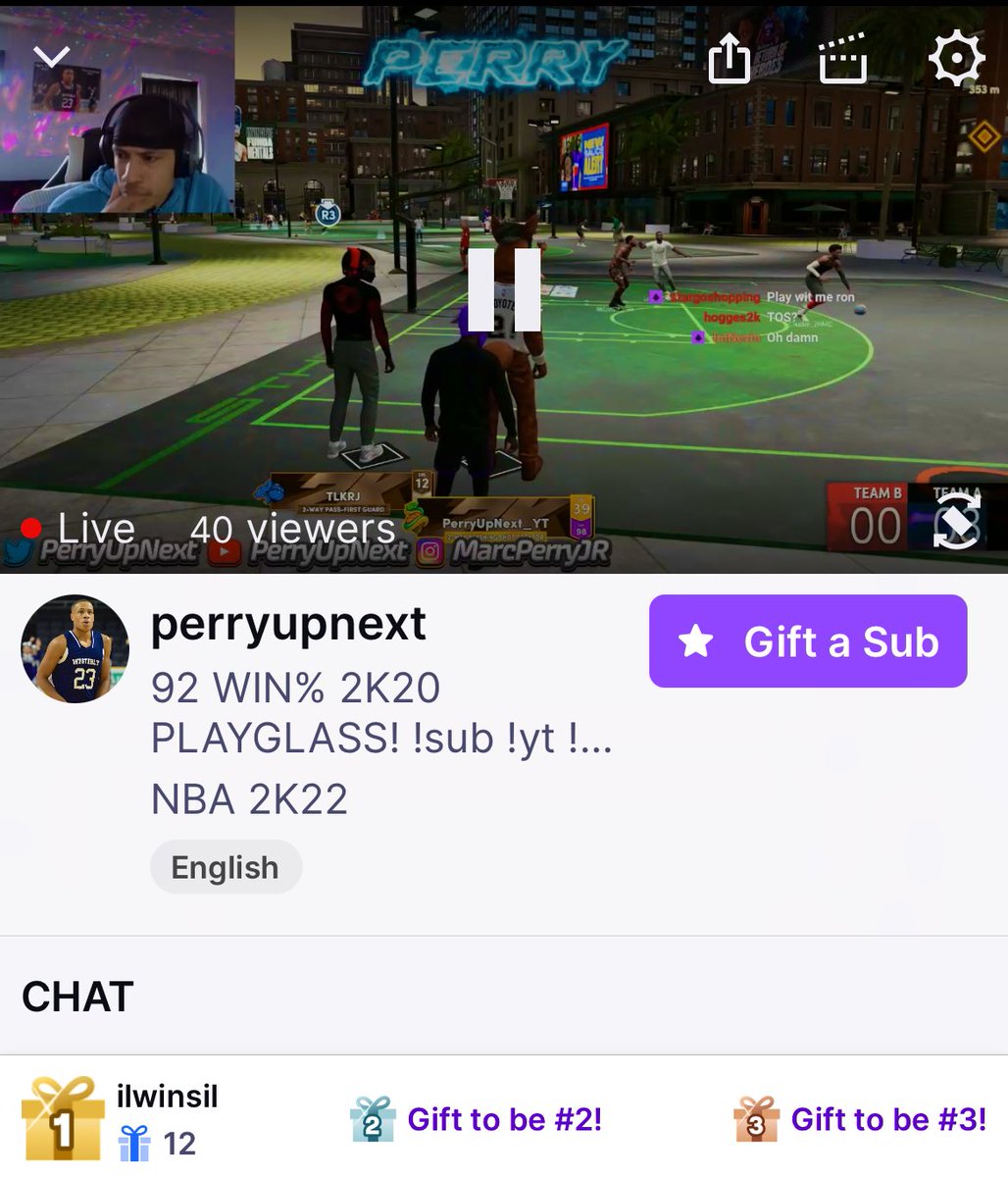 PerryUpNext's tweet image. ANOTHER W STREAM!! BIG JETPACKS!! TALK TOO MEE!!💪🏾💪🏾 APPRECIATE ALL THE LOVE AN SUPPORT!! GOD IS GOOD!!❤️🙏🏾🙏🏾#TrustTheProcess #NBA2K22 #perryupnext