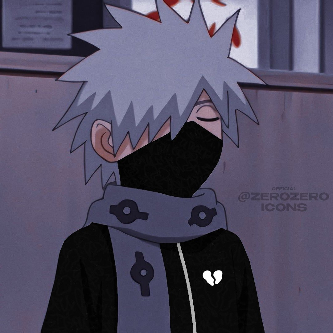 kakashi hatake icon, naruto