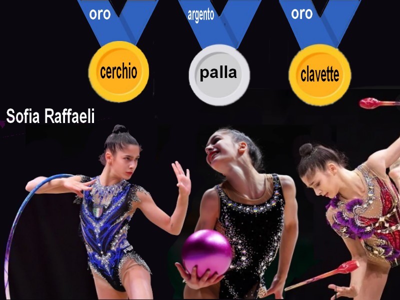 RCiprax's tweet photo. Piovono medaglie sull'Italia ai campionati europei di #ginnasticaritmica di Tel Aviv #ECtlv2022
Oro/Argento/Oro sia per le #Farfalle che per la diciottenne Sofia Raffaeli @raffaelisofia https://t.co/DArFWUPzaA