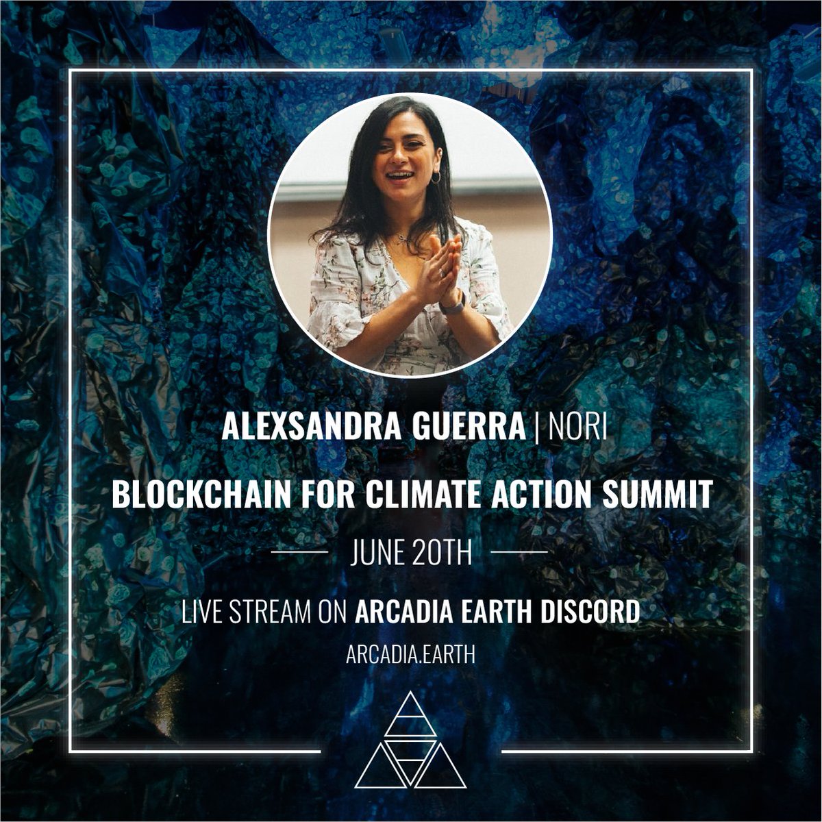 Nori (@nori) on Twitter photo 🚨Tomorrow, June 20th:
Nori's @CleanEnergyGrl will be speaking with other experts at <a href="/ArcadiaEarth/">Arcadia Earth</a> in NYC to discuss how #blockchain can advance #climate solutions.
Tune into the live stream on Arcadia Earth's Discord from 10am-4pm ET: discord.com/invite/7sRBkMj… 🚨Tomorrow, June 20th:
Nori's @CleanEnergyGrl will be speaking with other experts at <a href="/ArcadiaEarth/">Arcadia Earth</a> in NYC to discuss how #blockchain can advance #climate solutions.
Tune into the live stream on Arcadia Earth's Discord from 10am-4pm ET: discord.com/invite/7sRBkMj…