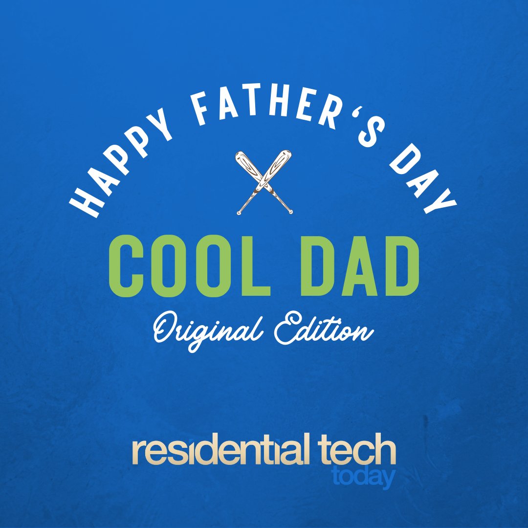 ResTechToday's tweet image. Happy #FathersDay from #ResTechToday! ⚾🏈🏀🌲⛺🍺🌮🍕

#Dad #Father #holiday #celebrate #adventure #sports #cheers #tech #smarthome #av #design #home #goipw
