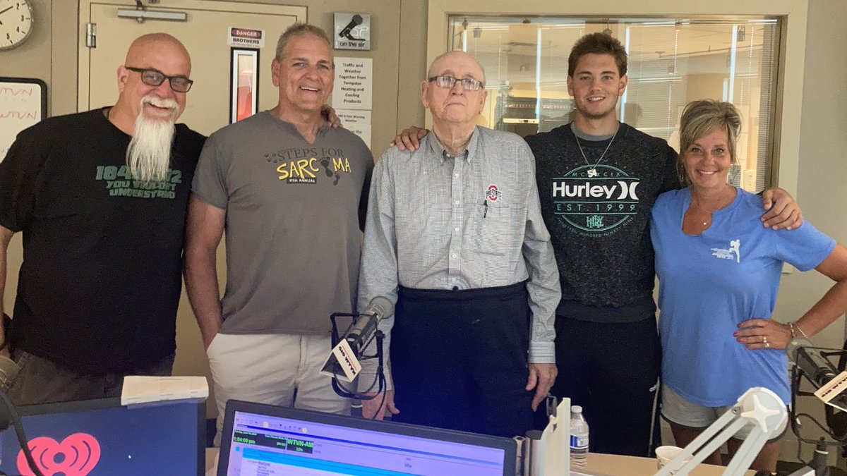 Three generations of Kortokrax’s in studio today for Father’s Day!!! Join the fun on <a href="/610wtvnnews/">News Radio 610 WTVN</a>