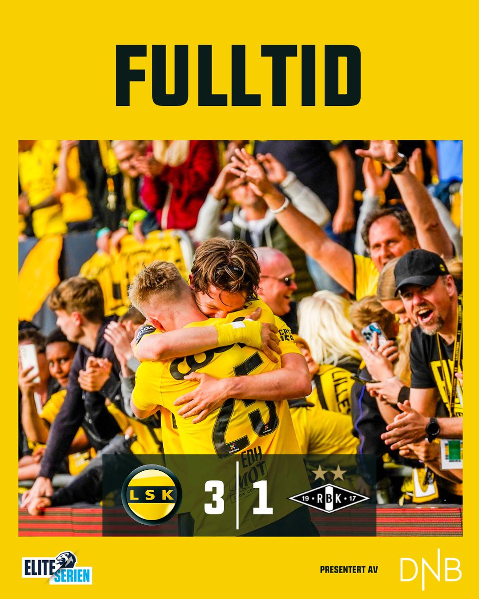 Sier det igjen; FOR ET LAG 💛🖤 Dette er så enormt!!