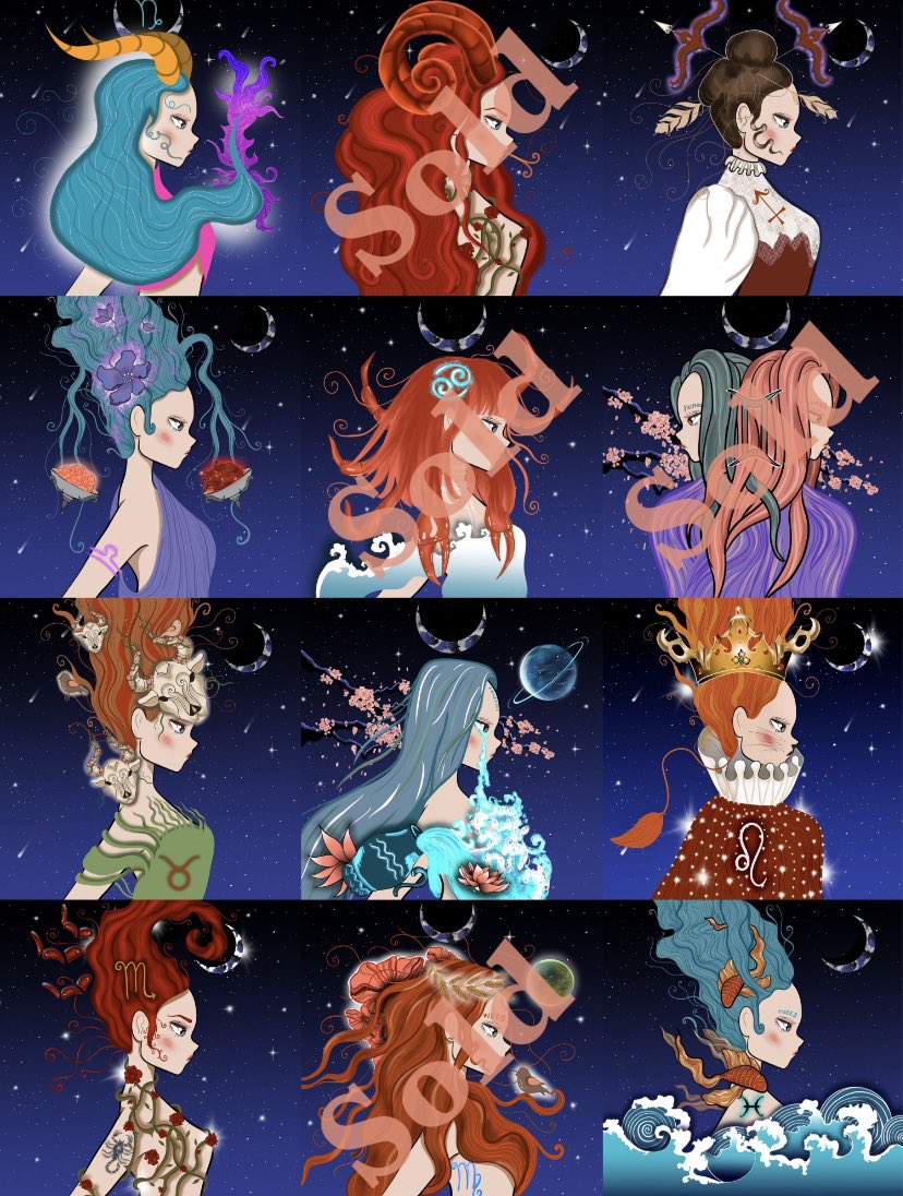 What’s your Zodiac sign? #NFTCommunity #nft #nftart