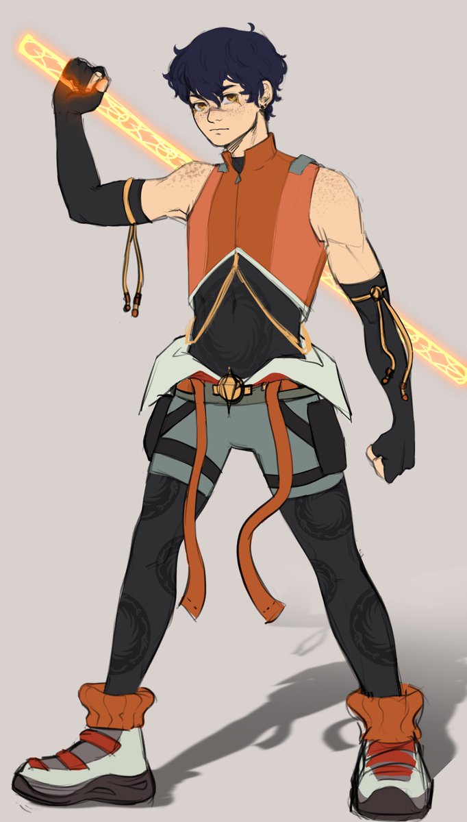 || anyway here’s my redesign of Elio’s hero costume
