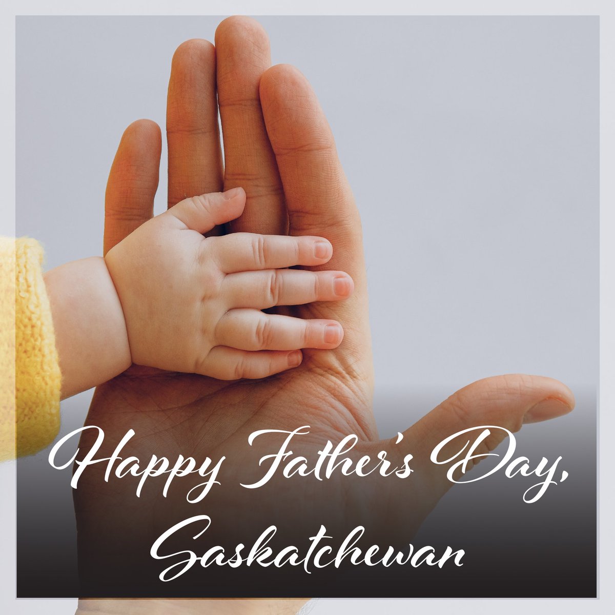 To my dad and all the dads across Saskatchewan, Happy Father’s Day!