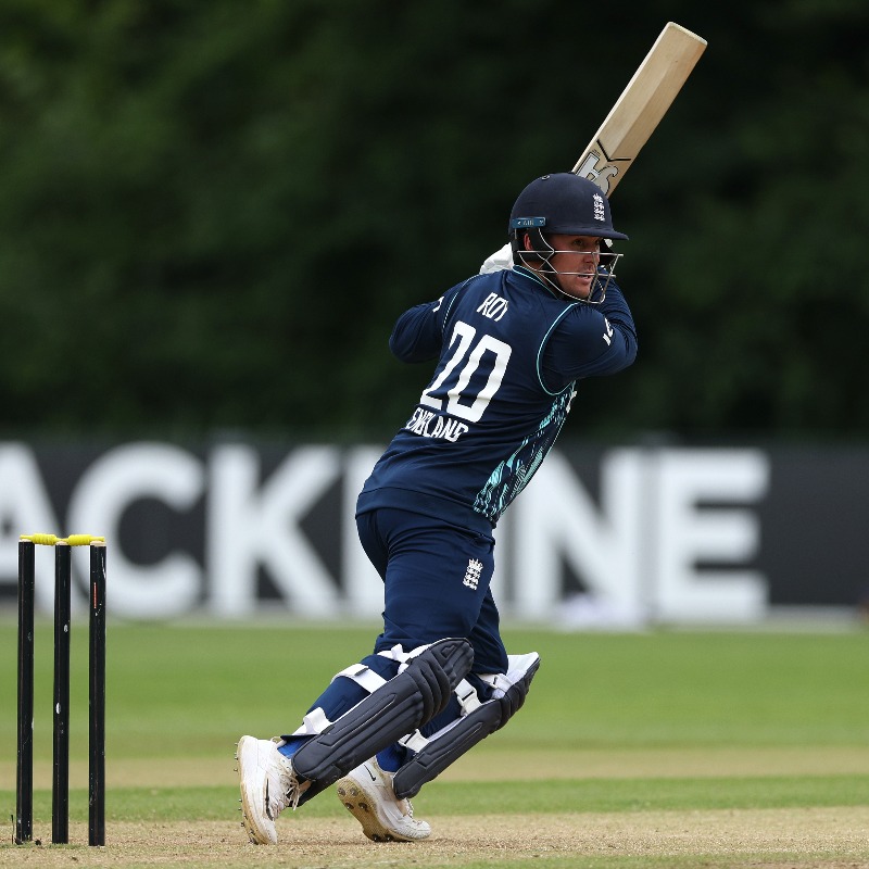 englandcricket's tweet photo. A special day for @JasonRoy20 and a convincing victory in Amsterdam 💪

🇳🇱 #NEDvENG 🏴󠁧󠁢󠁥󠁮󠁧󠁿