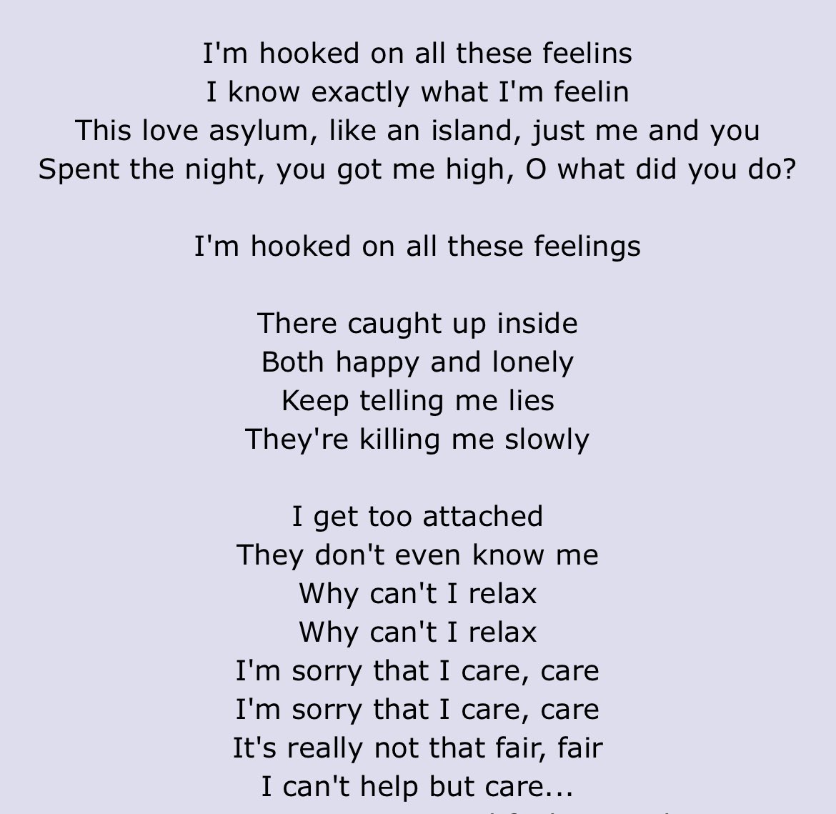 RianneBaker's tweet photo. @Bsumettikull Hayley Kiyoko- Feelings https://t.co/nDz0UYMRw1