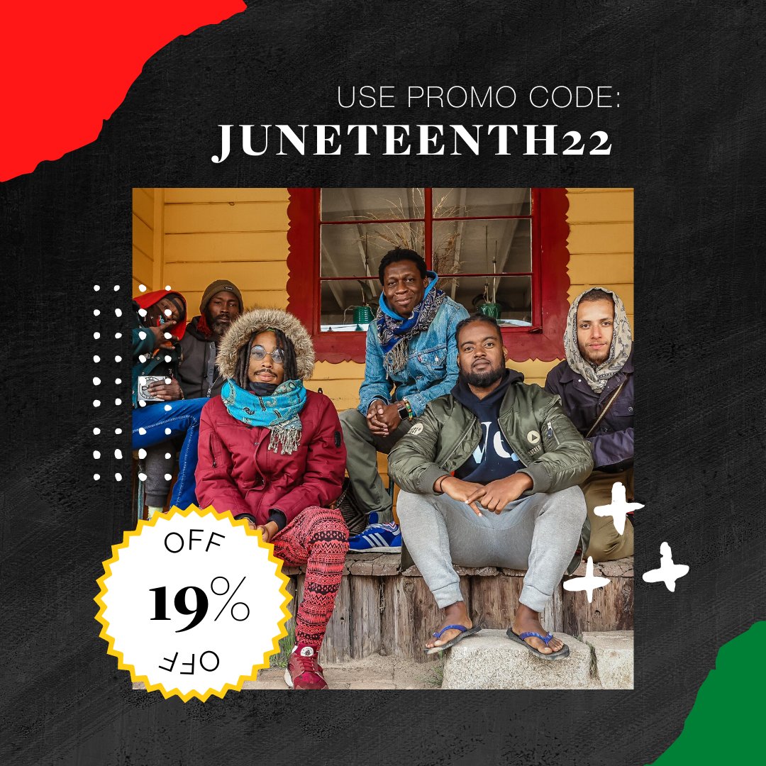 Shop with a wildly inclusive Black Owned Brand. Today &amp; today, only take 19% off anything in our store. Let us know how else you're celebrating Juneteenth!!! 
#blackexcellence #blacklivesmatter #blackbusiness #panafrican #melanin #blackculture #blackcommunity #blackownedbusiness