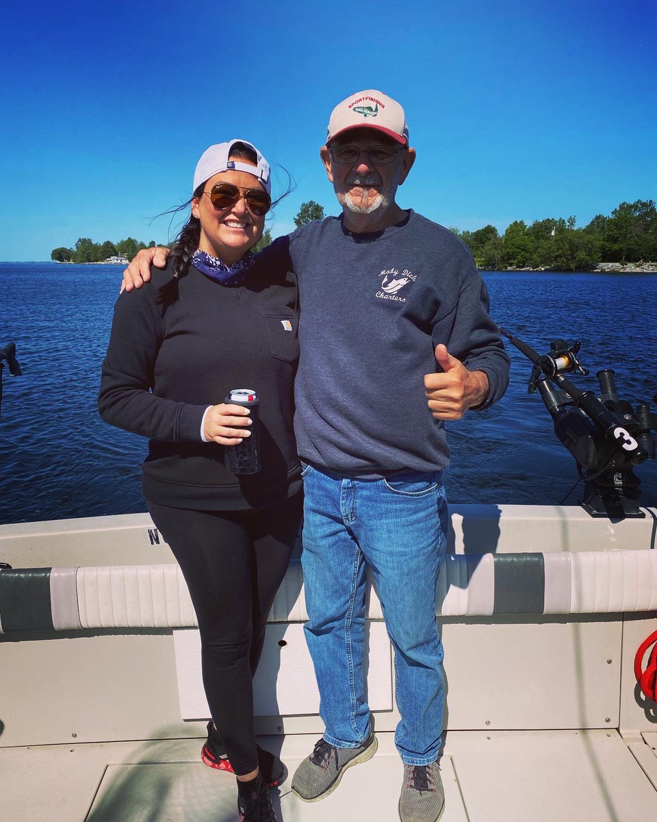 jp_101077's tweet photo. Happy Father’s Day! Phenomenal day with my rocks and role models on the water! 🎣 #mobydickcharters #lakeontario #fishingfamily https://t.co/s04csvmJcf