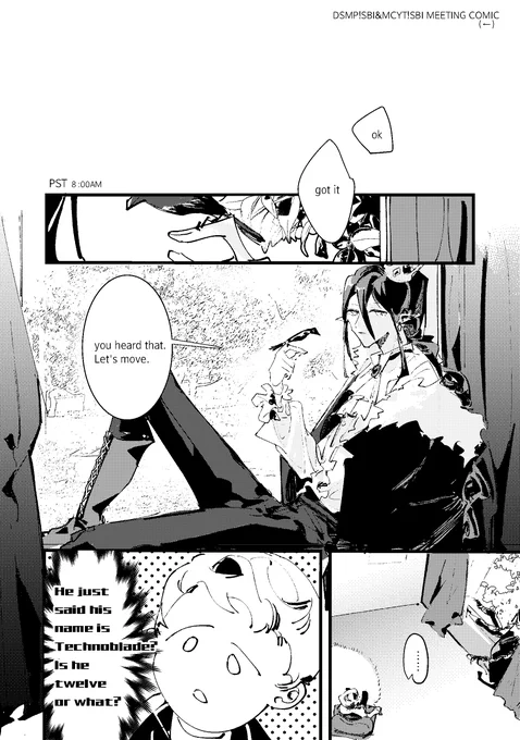#technofanart #tommyinnitfanart #philzafanart #wilbursootfanart 
Forgot to send...DSMP!sbi&amp;MCYT!sbi comic(1/2) 