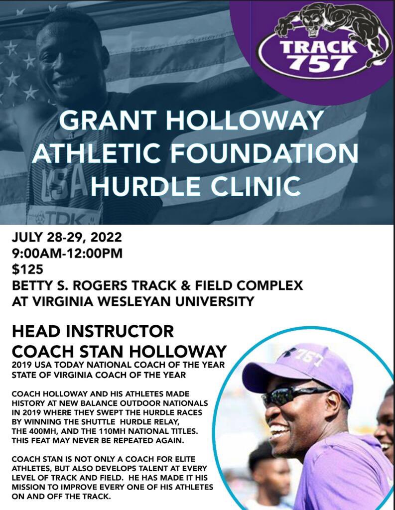 VWUThrows's tweet photo. 🚨Rising freshman and above🚨 we will be hosting a hurdle camp with the amazing Coach Holloway! Dates are July 28th-29th. For questions and information please click on the link https://t.co/i0A6NGcRi6 https://t.co/AB9Zu7Vh5t