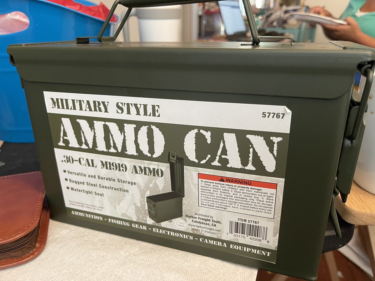 HomeboyTactical's tweet image. Happy Father’s Day Gun Nutz!  Got me an Ammo can with Ammo from the Wife and Kids!!!    #pro2ndamendment
#ProGun
#Pro2A
#PewPewlife
#ammosexual
#Gunreviews