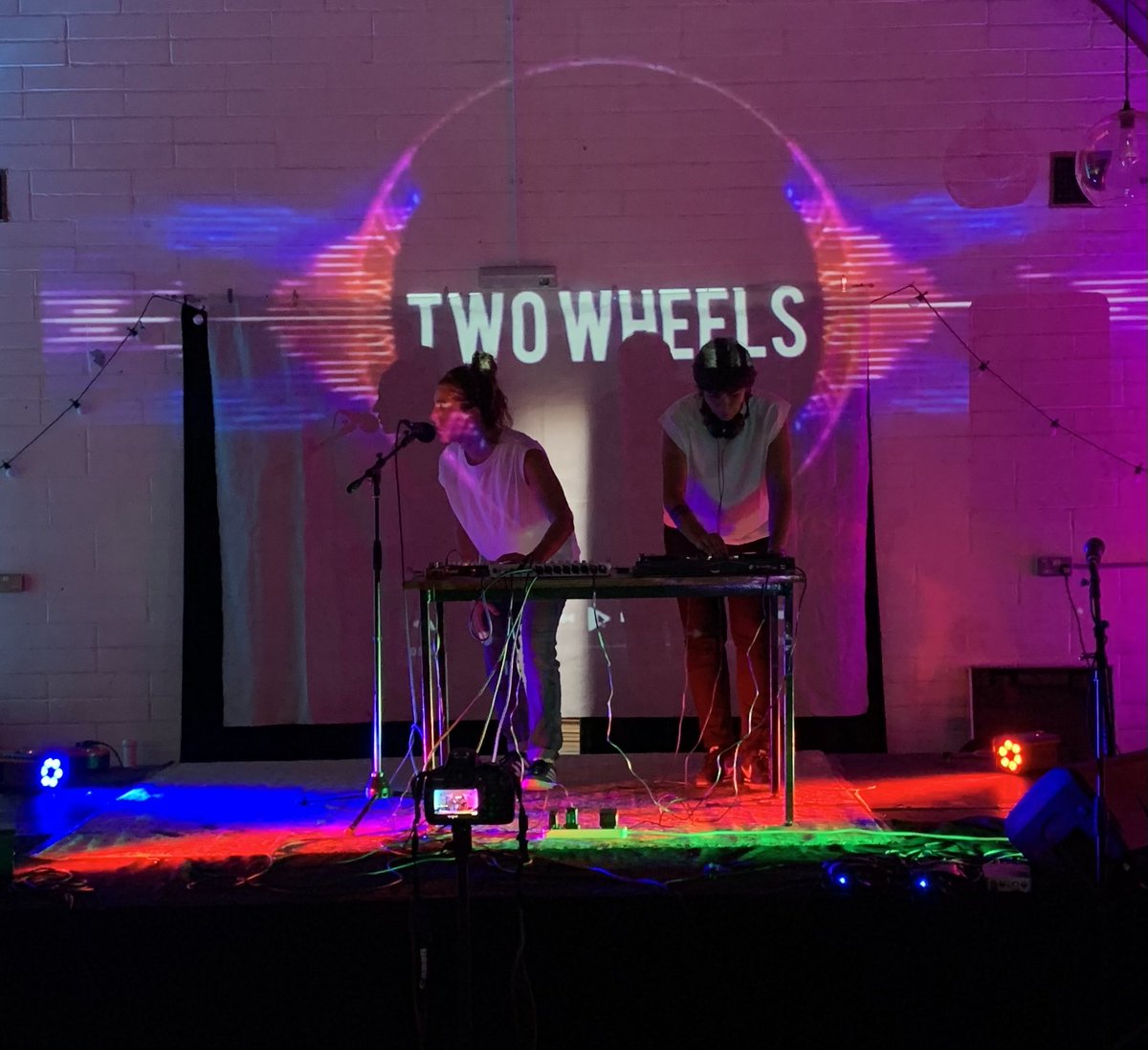 TrustTheDocUK's tweet photo. And still the music and sound art continues with the awesome #TwoWheels + #JavierOrtega at the #ContemporaryMusicProm2 at magical #AMPStudios. https://t.co/E388UGs5jl