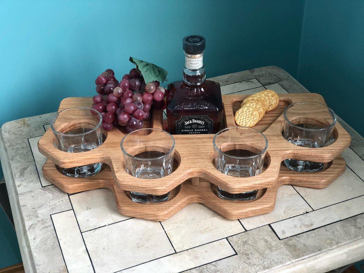 LagunaTools's tweet photo. What projects can you make with a CNC? π€ Here are a couple ideas by @uneekwoodcraft!
π₯ Whiskey and snack serving tray
πΆ Dog nesting box
π¨ Spray can rack
What unique projects have you made with your CNC?
#cncwoodworking #cncowners #cncmaker #whiskeyandsnacks #dognestingbox https://t.co/v2s1TgIcbS