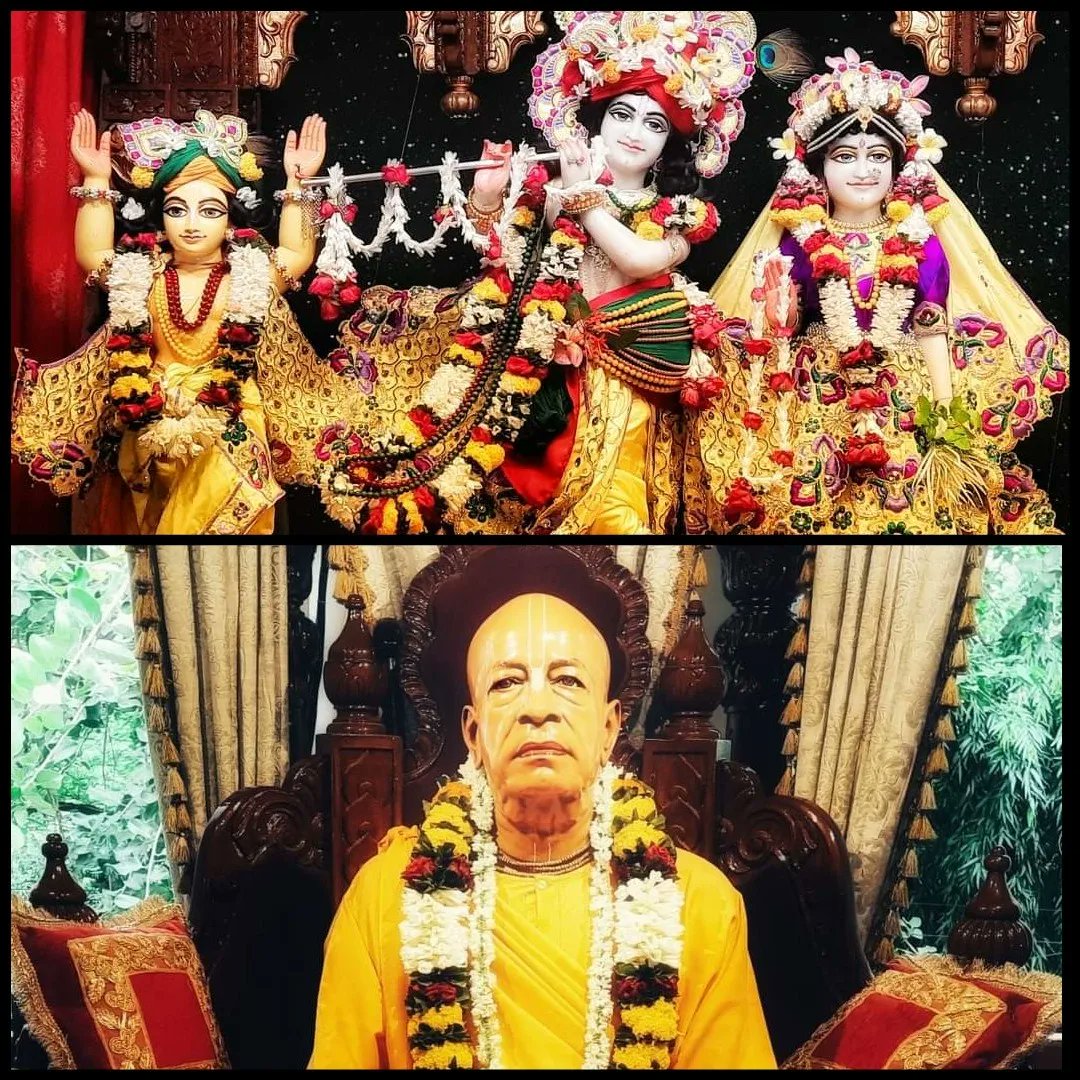 vrajaviharinis's tweet photo. 🤩😍DAILY DARSHAN😍🤩
(Iskcon Vrindavan)
(Iskcon Mayapur)
(Iskcon Pune)
(Iskcon Kolkata)
#lordkrishna #srimatiradharani #panchatatwa #jaijaganathdev #jaisubhadramaharani #jaibalaramdev #dailydarshan #auspicious #beauty #jaigaurnitai #jaigirirajbhagvan #jaisrinrishangadev #iskcon https://t.co/PJnjcu4s0X