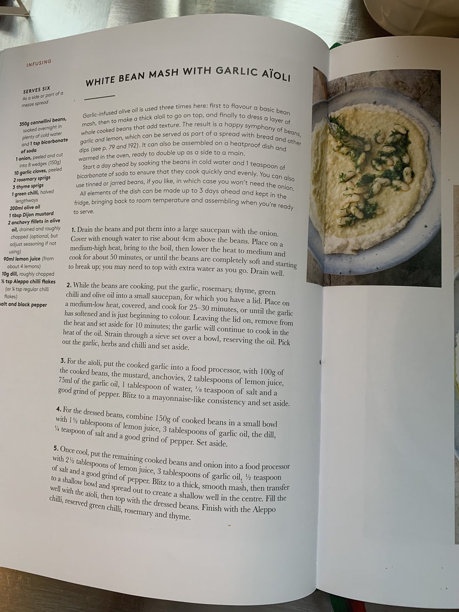 nicolamlow's tweet photo. This ๐๐ผ is divine, even with tinned cannelini beans, jarred jalapeรฑo (no fresh), mint (no rosemary) @ottolenghi @kentbuse #Sunday #StoreCupboardCooking @SamanthaMalin https://t.co/iwJjTPiVYK