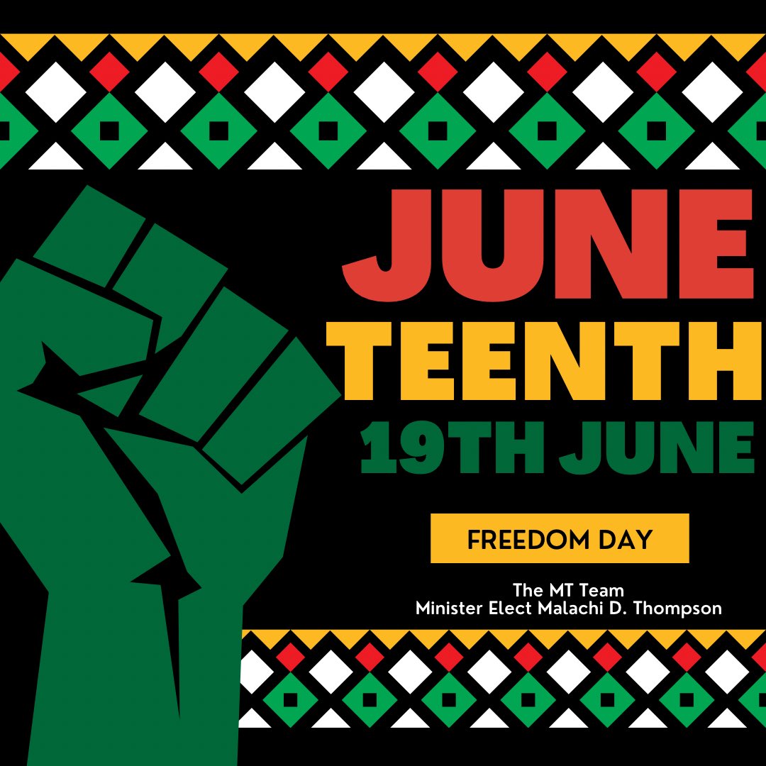 themtteam's tweet image. Today we proudly celebrate Father’s Day &amp;amp; this day of freedom and restoration Juneteenth ✊🏽 #mtteam #youngminister #GenerationalCurseBreaker #Juneteenth #fathersday #charlottenc