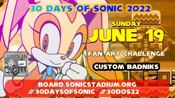 sonicstadium's tweet photo. Something a little different for today's Fan Art Challenge in #30DaysofSonic - we're asking you to draw up a Custom Badnik! #30DOS22 https://t.co/yQWMAHdzIw #SSMB https://t.co/Yl58sNLX5H