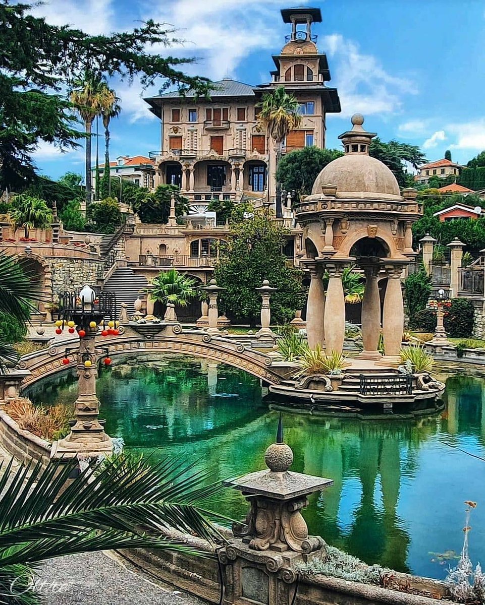 Villa Grock, Italy 💙💚💚💚