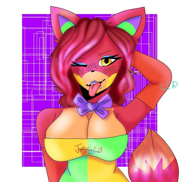 FniaJessica's tweet photo. Guess who's back (this is my old version of my oc) https://t.co/5CaMmHwglX
