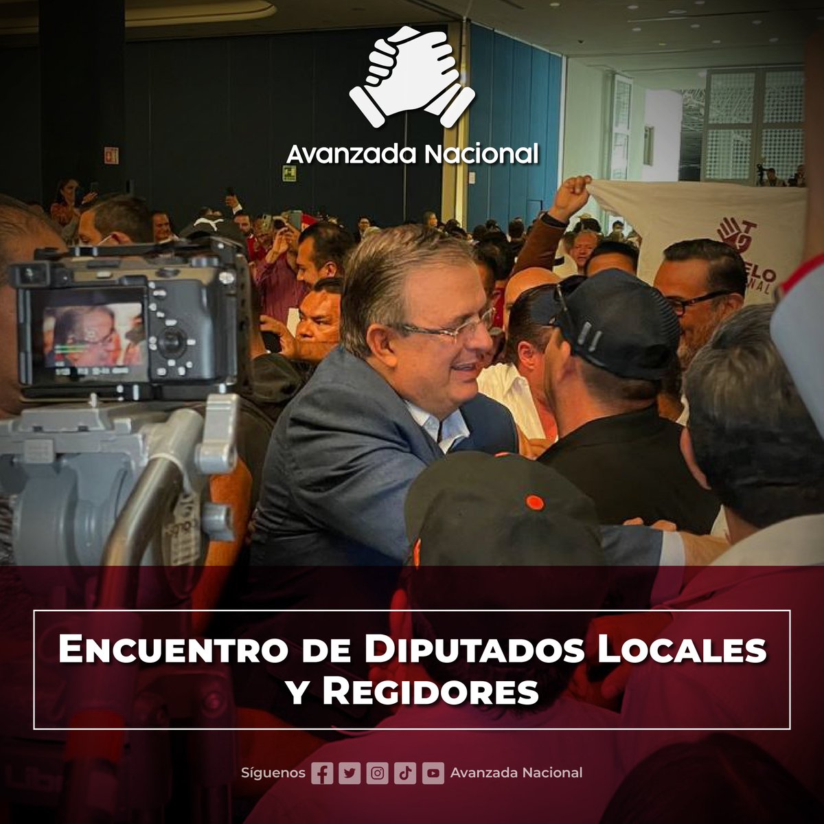 avanzada_n's tweet photo. Diputados Locales y Regidores de Jalisco dan emotivo recibimiento al Canciller @m_ebrard, y dan inicio a importante evento de simpatizantes.
#TuYMarcelo #MarceloEnJalisco #Guadalajara https://t.co/NREUdtHm9A