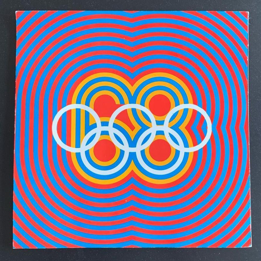 etcgraphic's tweet photo. Carteles de las #Olimpiadas de México '68. El Arq. Ramírez Vázquez fue el encargado de delegar las labores de diseño. Su equipo debió recorrer todo México. "Necesito que se impregnen de México para que su creatividad y su tecnología se expresen en términos mexicanos". #Branding https://t.co/JTz4lzt7rE