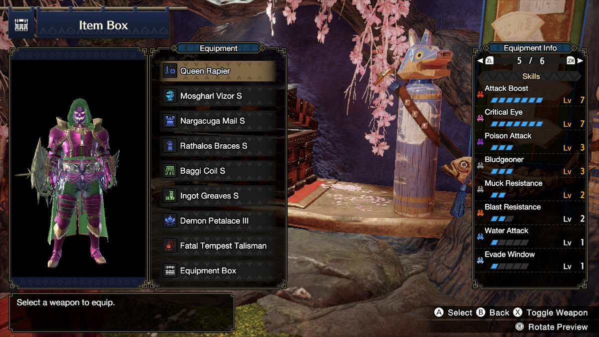 Spiderbutt4's tweet photo. #MHRise #MonsterHunter #NintendoSwitch https://t.co/5k1HkUnwEX