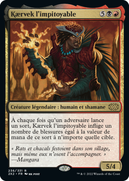 TorinoMTG's tweet photo. Grace à @wizards_magicFR je peux vous révéler deux cartes que nous allons pouvoir revoir en Double Masters.
KÆRVEK l'impitoyable et le mignon petit Noble Féal du Vallon d'Elendra ! #mtgpreview #MTG2X2
Vive les abeilles https://t.co/zhH5NzEaNm
