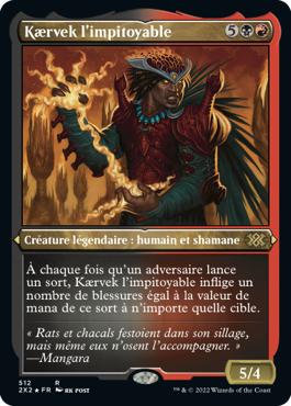 TorinoMTG's tweet photo. Grace à @wizards_magicFR je peux vous révéler deux cartes que nous allons pouvoir revoir en Double Masters.
KÆRVEK l'impitoyable et le mignon petit Noble Féal du Vallon d'Elendra ! #mtgpreview #MTG2X2
Vive les abeilles https://t.co/zhH5NzEaNm