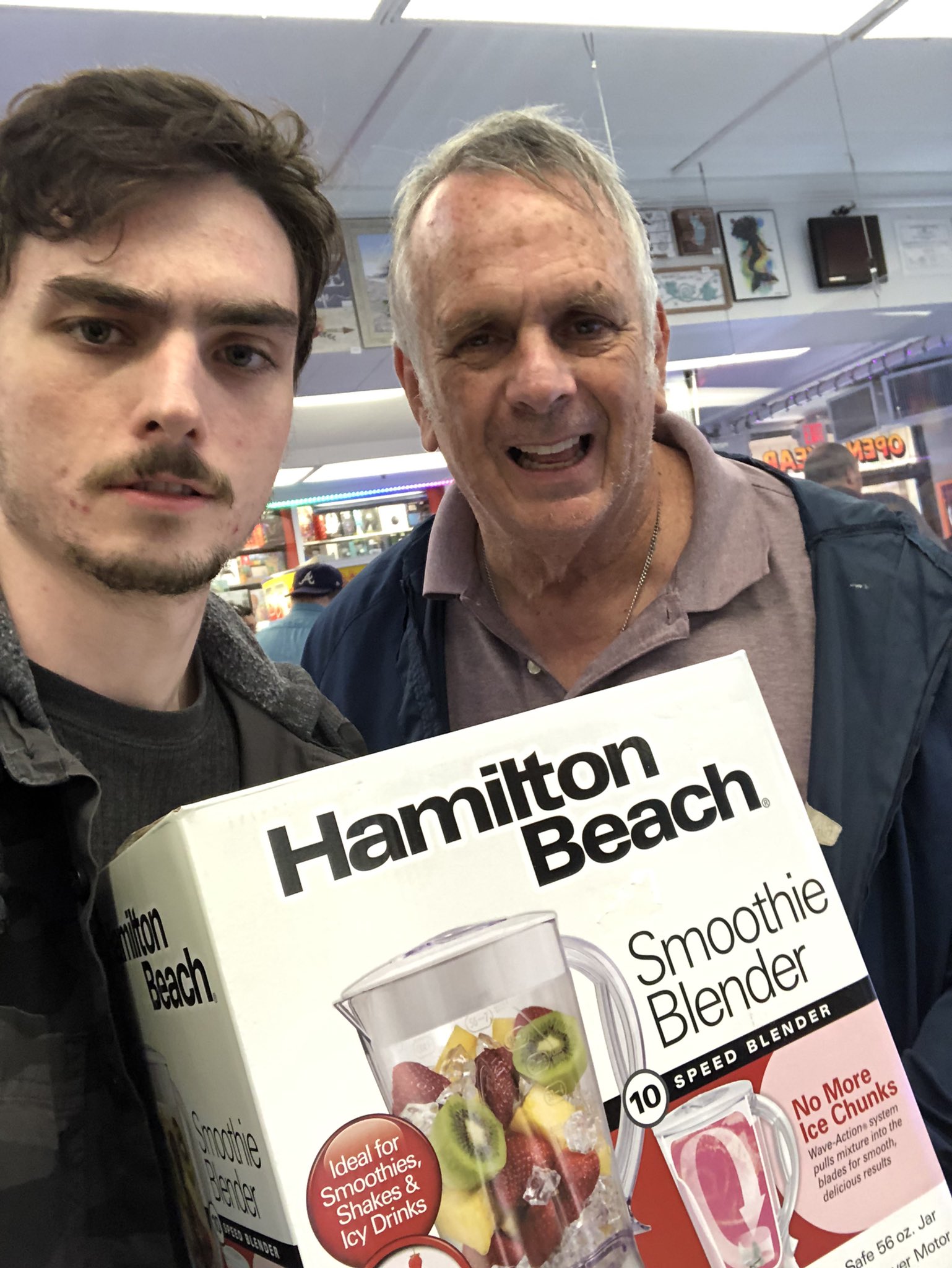 CarnyJared on X: Just won a whole ass smoothie blender at the arcade with  my dad🔥 t.coI0SDRlxKbS  X