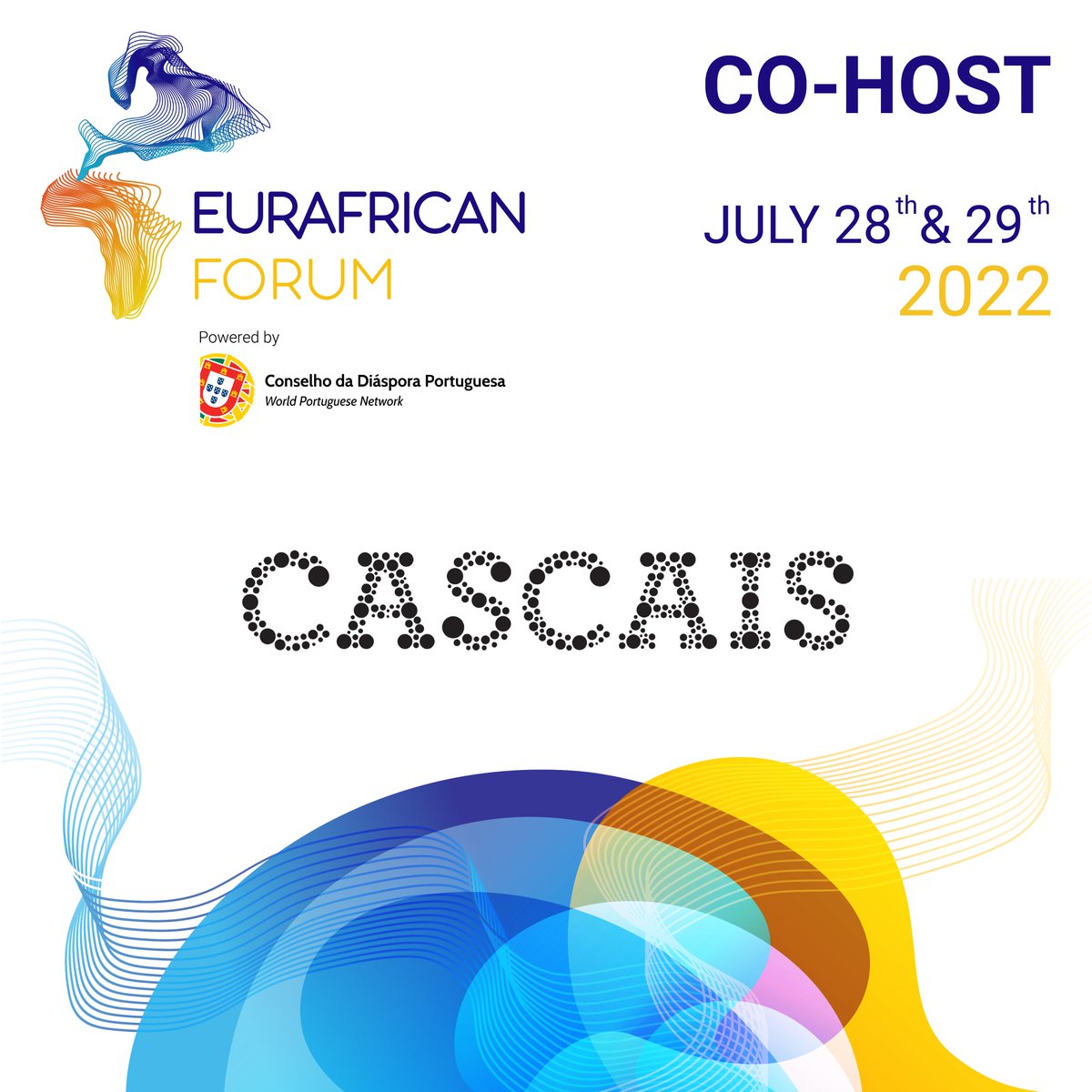 EurAfrican Forum (@eurafricanf) on Twitter photo Once again, we are thrilled to count with <a href="/CMCascais/">Câmara Municipal de Cascais</a> as Co-Host of the EurAfrican Forum 2022. #EurAfricanForum #EurAfricanForum2022 #EAF2022 #EAF #Africa #Europe #EmpoweringEUAfricaAlliance Once again, we are thrilled to count with <a href="/CMCascais/">Câmara Municipal de Cascais</a> as Co-Host of the EurAfrican Forum 2022. #EurAfricanForum #EurAfricanForum2022 #EAF2022 #EAF #Africa #Europe #EmpoweringEUAfricaAlliance