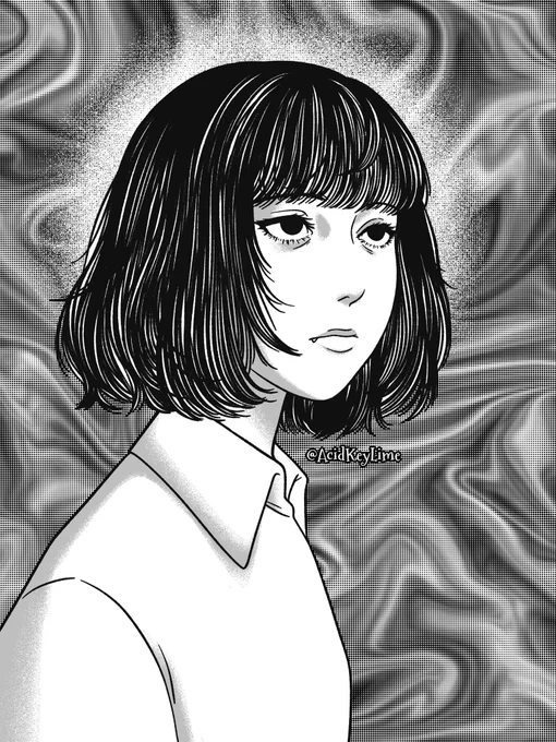 Junji Ito Style Valentina 