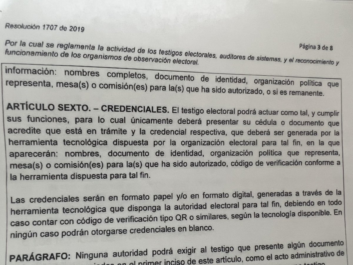 Betocoralg's tweet photo. Los testigos electorales del pacto histórico en Miami marcados con una estrella roja, lo cual contribuye a la discriminación y estigmatización de nuestro trabajo. 

Revisamos la normativa y no encontramos autorización a ninguna adición o alteración a dicho documento. https://t.co/JnRnModBwT