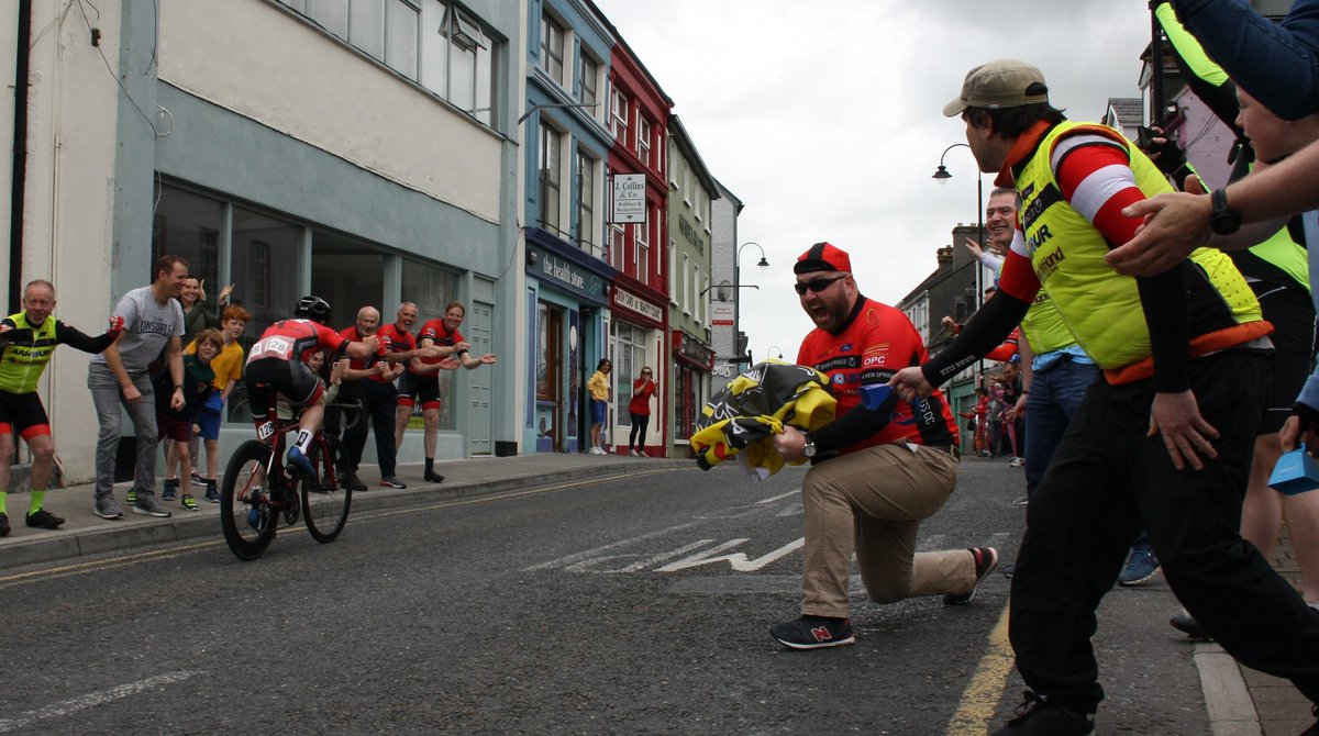 Unconfirmed reports that <a href="/7springscc/">Seven Springs CC</a> Chairman <a href="/ColmRiordanc/">Colm Riordan</a> is still unable to release his grip on that Flanders flag...
