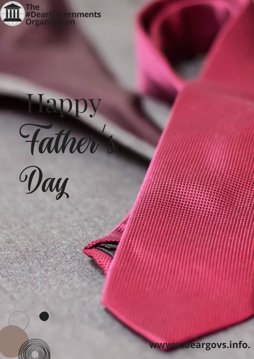 The #DearGovernments Organization wishes every father a Happy Fathers Day celebration.
#happyfathersday #fathersday  #fathersday2022 #juneteenth #juneteenthcelebration  #DearGovernments #InternetGovernance #DigitalRights #Datarights #dataprivacy #TechnologyGovernance #SocialMedia