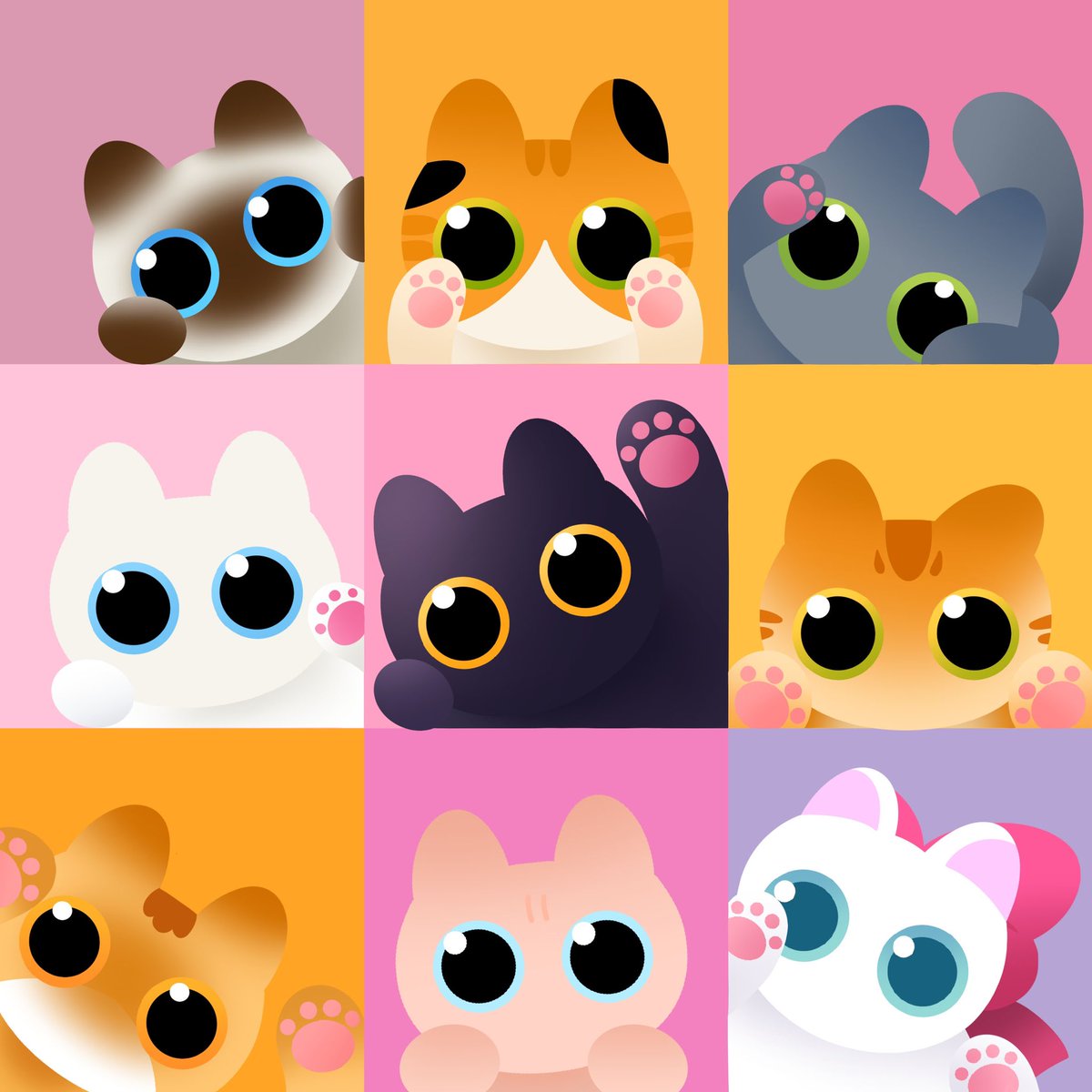 Hellow😺🐾)) #Nftcommunity
Im in middle of my summer sessions in school, I couldn't attention to my #NFTs 😹
But no worries! 
Tomorrow will be the new paws day!🐾💝
So stay tuned with me my frens 😻😻😻