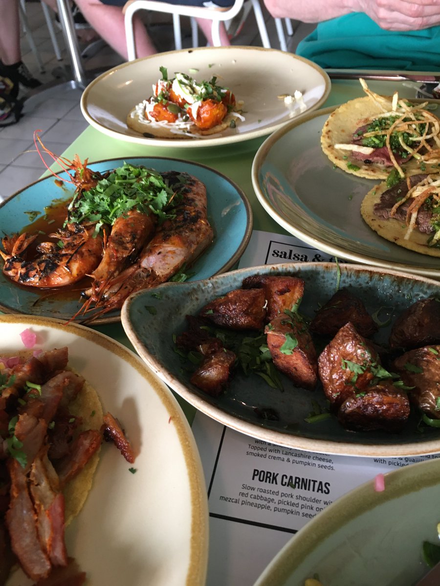 #BrumHour #FoodPorn This weekend’s foodie treat included Tacos @tacos_tierra good food/good service/good beer - as always 😀 <a href="/SKCwitter/">Stephen K. Chand</a> <a href="/PaulFulford/">Paul Fulford</a> <a href="/ChefWalker77/">Lewis Walker</a>