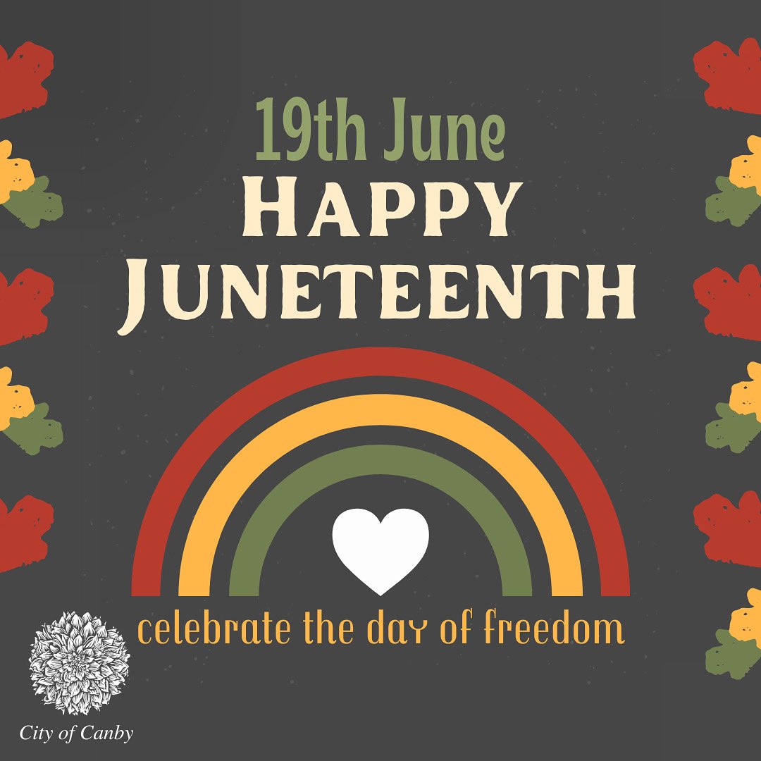 Happy Juneteenth – Freedom Day “Juneteenth, or Freedom Day is the oldest nationally celebrated commemoration of the ending of slavery by in the United States.” - Society of Public Health Education