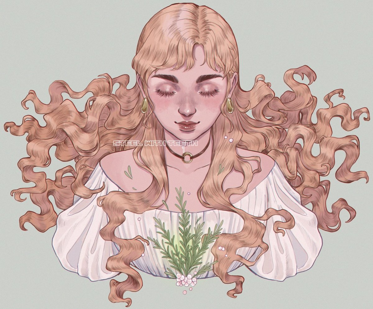 「dnd cottage core wife commission 🌿 」|lili 🔪🩸のイラスト