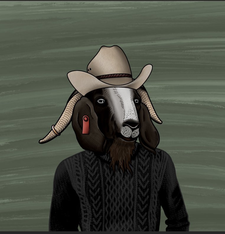 Alici3054's tweet photo. Just minted this @MountKriosNFT goat ๐ ๐ค https://t.co/qJL81DLPDr