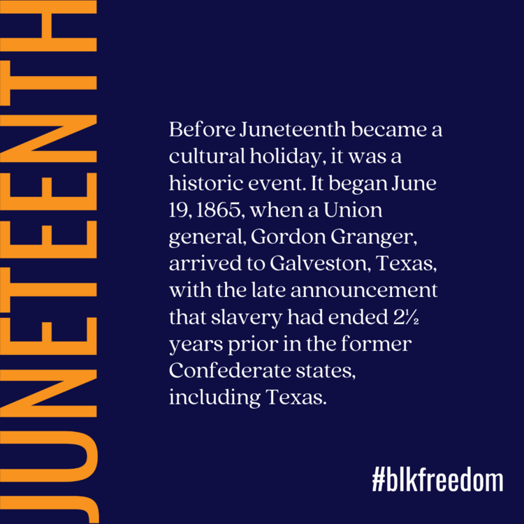 buzzbold's tweet photo. On #Juneteenth, we reflect on &amp; honor this Freedom Day commemorating the end of slavery in the US. Looking for ways to support the Black community?
Shop Black-owned businesses, support Black creatives, &amp; continue education on Black history to encourage anti-racism.
#growconnected https://t.co/nZJLZi4LSZ