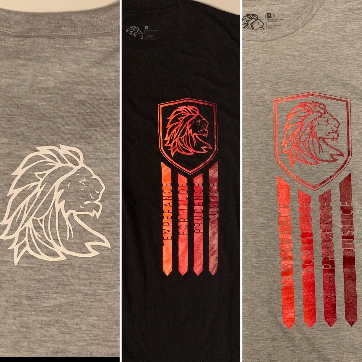 masonicon357's tweet photo. Ooooh new gradient prints! 😎 Not available thru the online store (𝘺𝘦𝘵). DM for custom link to purchase black or grey t-shirt. Dads N Grads 20% still available - 𝗧𝗢𝗗𝗔𝗬 𝗢𝗡𝗟𝗬!! $35 (𝘣𝘦𝘧𝘰𝘳𝘦 𝘥𝘪𝘴𝘤𝘰𝘶𝘯𝘵) w/ FREE Shipping in the U.S. 🇺🇸 #apparel #tshirt #ecomm https://t.co/3kXIMtaY1A