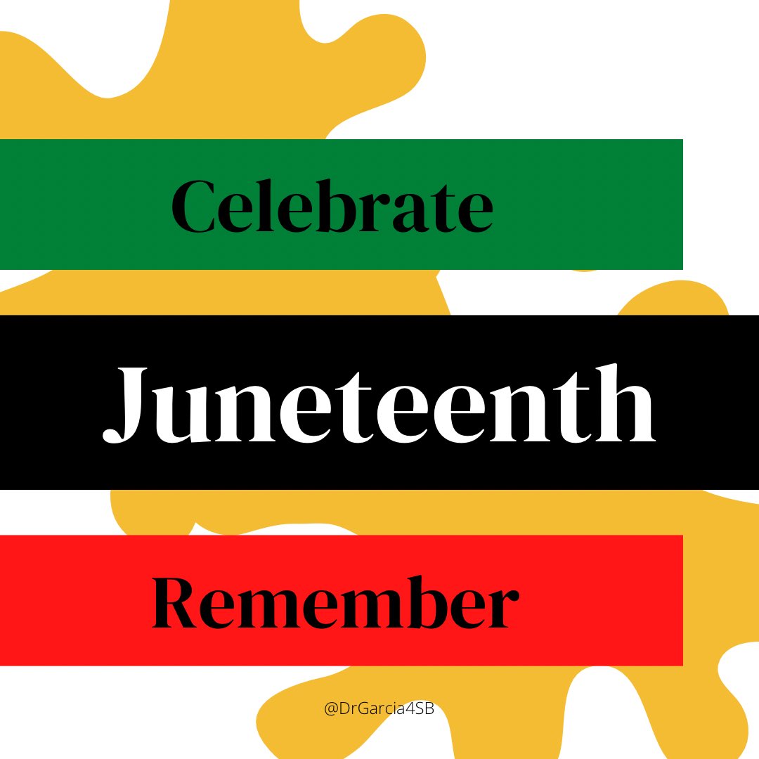 Happy #Juneteenth #FreedomDay #JubileeDay 💛💚🖤❤️